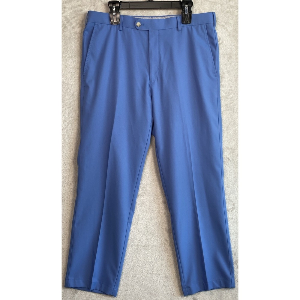 Peter‎ Millar Crown Sport Golf Pants Performance Polyester Blue Mens 36x28 36 29